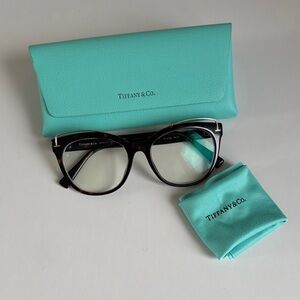 Tiffany & Co. Tortoise Shell Glasses with Case